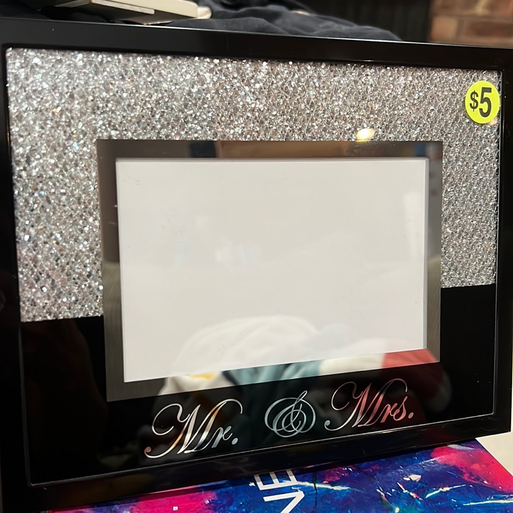 Mr & Mrs Picture Frame ($5 each)